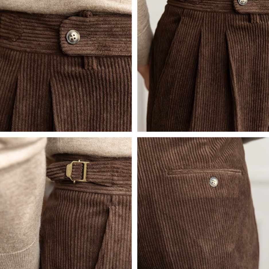 Italian Wool Mix Coatrise Gurkha Trouser