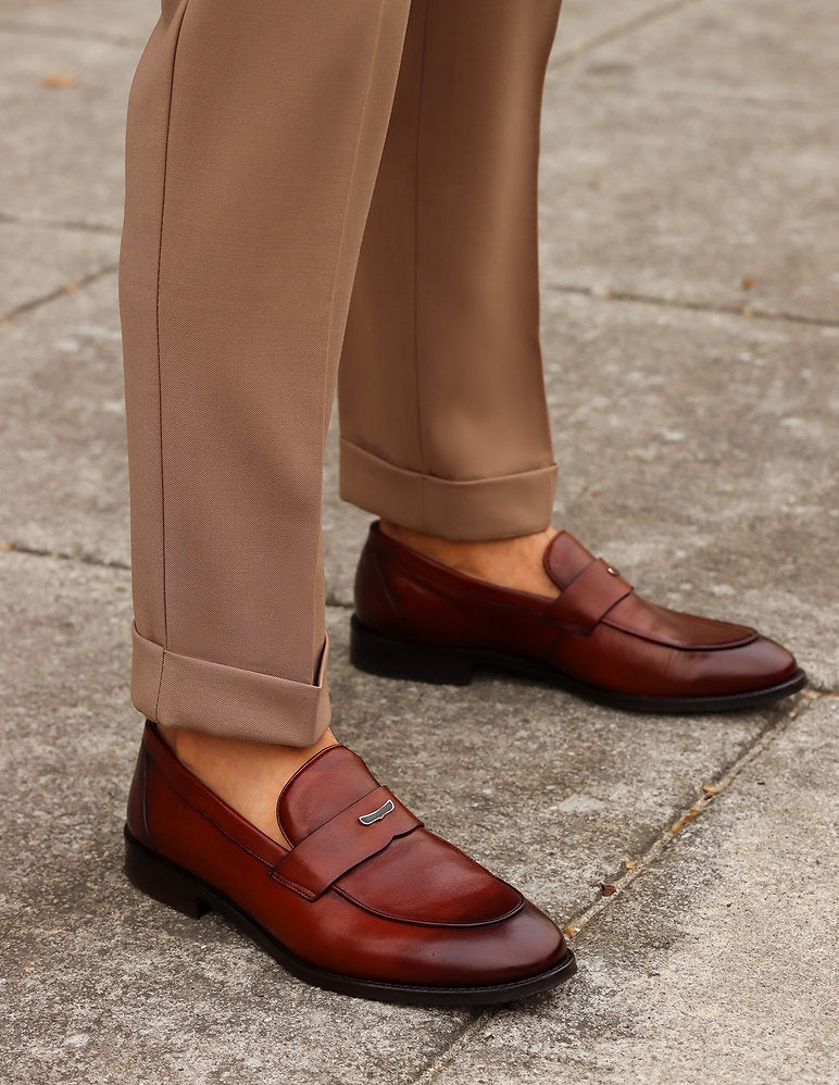 British signature gurkha pant- Camel- By vdeshitrends