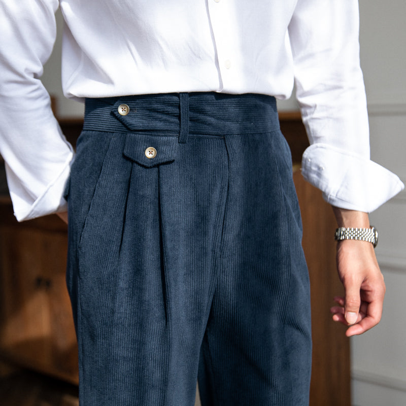 Italian woolen signature gurkha trouser