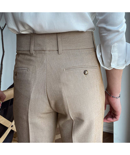 Italian signature Gurkha Pants –Beige